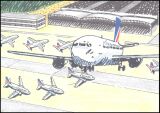 1992  Postkarte - Erster Postflug Nancy - Luneville