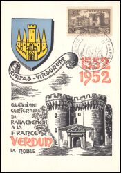 1952  400 Jahre Bindung an Frankreich