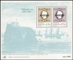 1980  Marken von Portugal mit Aufdruck  MADEIRA