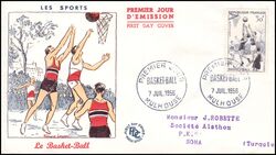 1956  Freimarken: Sport