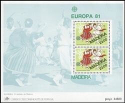 1981  Europa: Folklore - Block