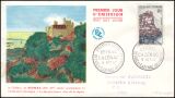1957  Freimarken: Landschaften