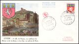 1958  Freimarken: Städtewappen
