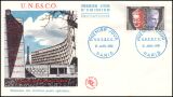 1961  Dienstmarken für die UNESCO - FDC