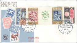 1964  Ausstellung "Philatec" in Paris