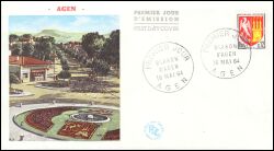 1964  Freimarken: Städtewappen