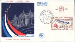 1964  Ausstellung "Philatec" in Paris