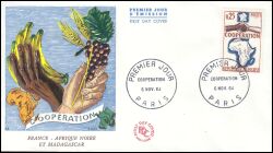 1964  Französisch-afrikanische Zusammenarbeit