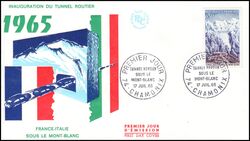1965  Erffnung des Mont-Blanc-Tunnels