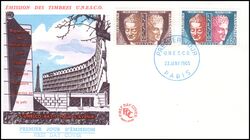 1965  Dienstmarken fr die UNESCO - FDC