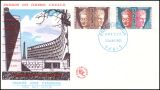 1965  Dienstmarken für die UNESCO - FDC