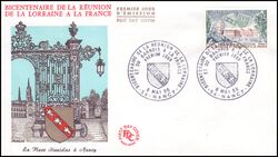 1966  Zugehrigkeit von Lothringen zu Frankreich