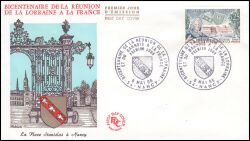 1966  Zugehörigkeit von Lothringen zu Frankreich