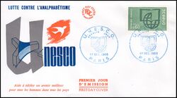 1966  Dienstmarken fr die UNESCO - FDC