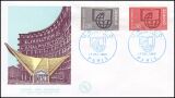 1966  Dienstmarken für die UNESCO - FDC