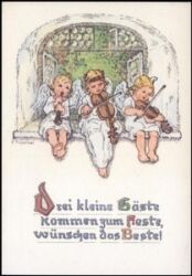 Künstlerkarte - F. Schenkel