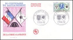 1968  Zugehrigkeit Korsikas zu Frankreich