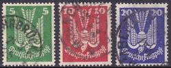 1924  Flugpostmarken: Holztaube