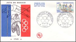 1968  Olympische Sommerspiele in Mexiko-Stadt