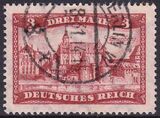 1924  Freimarke: Bauwerke  3 Mark