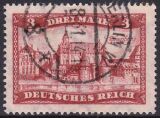 1924  Freimarke: Bauwerke  3 Mark