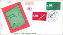 1972  Freimarke: Neue Postverordnung