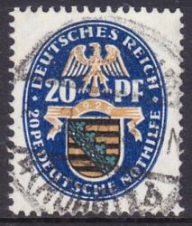 1925  Deutsche Nothilfe: Landeswappen