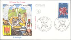 1975  Freimarke: Regionen von Frankreich - Auvergne