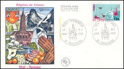 1976  Freimarke: Regionen von Frankreich - Midi-Pyrenees