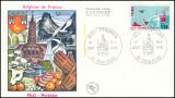 1976  Freimarke: Regionen von Frankreich - Midi-Pyrenees