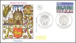 1976  Freimarke: Regionen von Frankreich - Aquitaine
