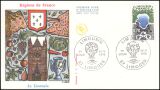 1976  Freimarke: Regionen von Frankreich - Limousin