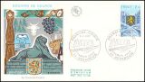 1977  Freimarke: Regionen von Frankreich - Franche-Comte