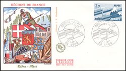 1977  Freimarke: Regionen von Frankreich - Rhone-Alpes