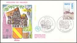 1977  Freimarke: Regionen von Frankreich - Elsa