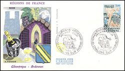 1977  Freimarke: Regionen von Frankreich - Champagne