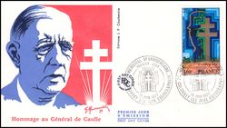 1977  Errichtung des De-Gaulle-Denkmals