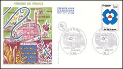 1978  Freimarke: Regionen von Frankreich - lie de France