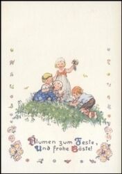 Künstlerkarte - F. Schenkel