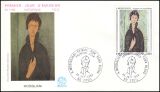 1980  Gemälde von Modigliani