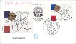 1981  Intern. Briefmarkenausstellung PHILEXFRANC `82