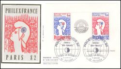 1982  Intern. Briefmarkenausstellung PHILEXFRANC `82