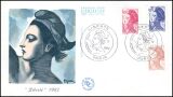 1982  Freimarken: Liberte