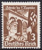 1935  Jahrestag d. Hitlerputsches - Gummiriffelung...