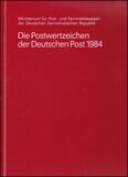 1984  Jahreszusammenstellung der Deutschen Post DDR
