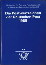 1985  Jahreszusammenstellung der Deutschen Post DDR