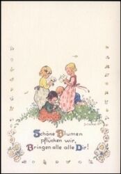 Künstlerkarte - F. Schenkel