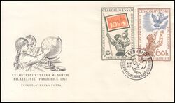 1957  Briefmarkenausstellung PARDUBICE