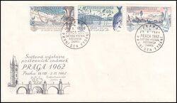 1961  Internationale Briefmarkenausstellung PRAGA `62