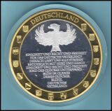 Freiheit mit Deutschlandfarben - Nationalhymne